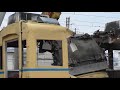 解体中の一畑電車2100系デハ2102 @雲州平田駅