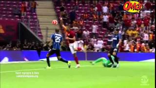 Galatasaray vs Inter Milan 1 - 0 , All Goals | Full Highlights 2/8/2015