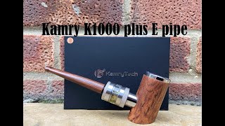 Kamry K1000 plus E pipe | Gorgeous design |  Super smooth MTL drew | Pleasure to vape