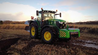 JohnDeere 6215R Ploughing ~ Demo Day