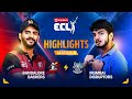 Munawar ki Mumbai ki doosri jeet, Fukra ko jeet ki talaash | ECLT10 Match 4 Highlights