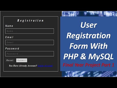 Registration Form In PHP & MySQL | User Registration Form With PHP ...