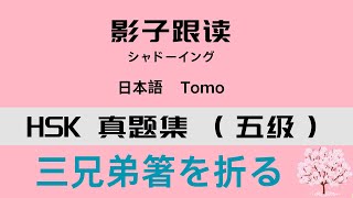 上級レベル リスニング+シャドーイング「三兄弟箸を折る」·中国語 HSK 5级 听力+影子跟读《三兄弟折筷子》--Willの中国語教室