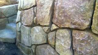 Retaining Wall Deep Carving