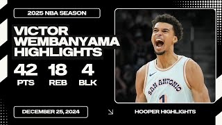 New York Knicks vs San Antonio Spurs Full Game Highlights | Dec 25 | 2025 NBA Season