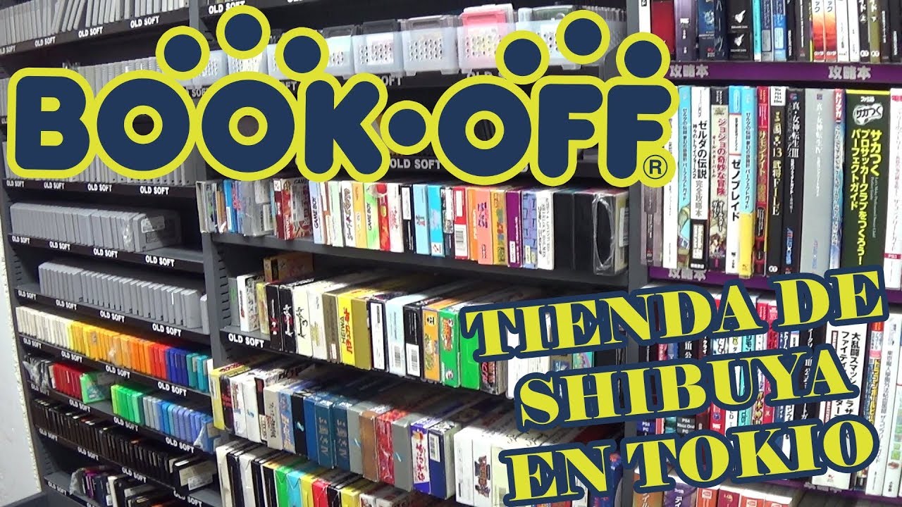 Tienda Book-Off De Shibuya En Tokio | Visitamos La Zona De Videojuegos ...