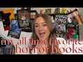 MY ALL TIME FAVORITE HORROR BOOKS | top 12 best horror book recommendations 2023