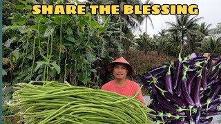 Araw Araw ang na order na gulay sa bukid at pang share the blessing