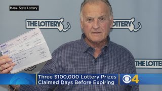 Three $100,000 Mass Cash Lottery Prizes Claimed Just Days Before Deadline