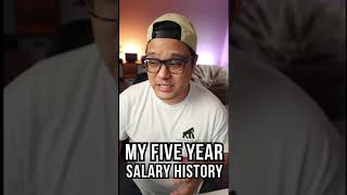 My Salary History as a self-taught web developer 😅😎