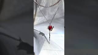 Gothic Ruby Rose Necklace #gothicnecklace #necklace #gothicjewelry #goth #fyp #foryou #gothicstyle