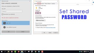 Windows 10 : Set Shared Folder password | NETVN
