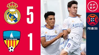 RESUMEN | Real Madrid Castilla 5-1 UE Costa Brava | PrimeraRFEF | Jornada 36 | Grupo 2