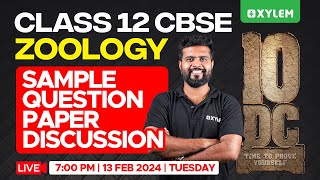 Class 12 CBSE Zoology - Sample Question Paper Discussion | Xylem CBSE 11 \u0026 12