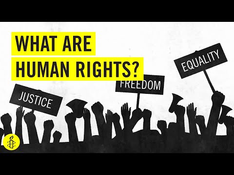 What are examples of human rights?