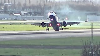 Double Tailstrike? Plane Landing Goes Wrong