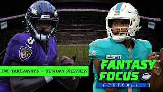 Week 2 Preview, Lineup Locks, Injury reports + TNF review 🏈 | Fantasy Focus