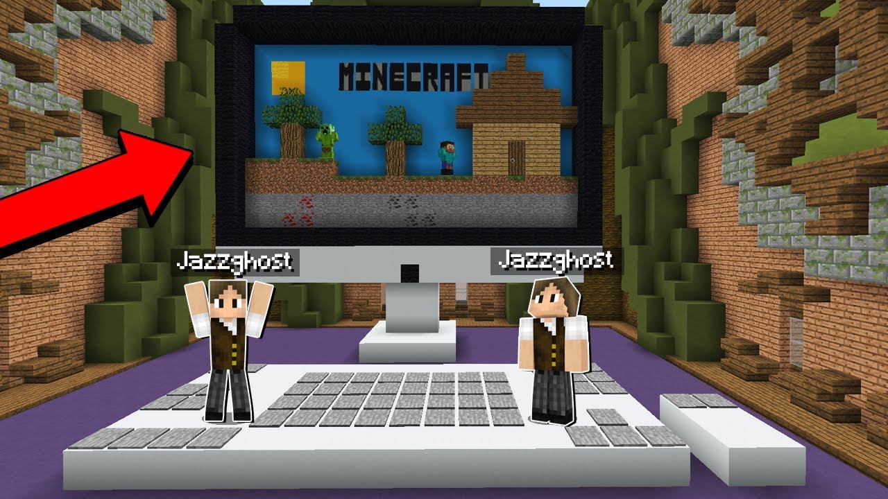 Minecraft Jazzghost Jogando Buildão Em Dupla Com Jazzghost Build