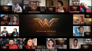 Wonder Woman - Official Trailer (Reaction Mashup)