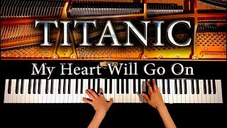 My Heart Will Go On - TITANIC - Sheet Music - 4K60p - piano cover - CANACANA