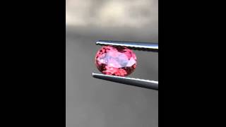 1.53 กะรัต ‪#‎พลอยพิ้งทัวมารีน‬ (Pink Tourmaline) สีชมพูอ่อน พริ้งค์ทัวมาลีน