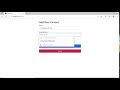 coding ninja skill  test 2 react contact list app