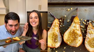 Roasted Pears with Honey Butter (Dessert Alert!)