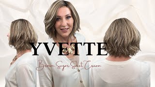 Why YOU Need This NEW LOW DENSITY Wig | Push Hair YVETTE Wig Review | Seamless Mono Top