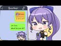 Moona reveals that she's Hololive idol to her brother after finding his superchat[Animated Hololive]