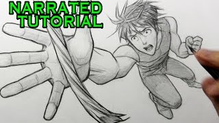 How to Draw Action Poses: Foreshortening [HD]