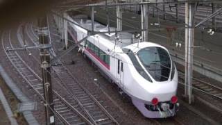 常磐線新型特急車両E657系 甲種輸送 横浜羽沢駅 【JR East E657 series】