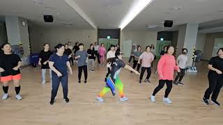 #APT Rose' & Bruno Mars ZUMBA COVER EASY   Choreo  #아파트