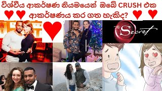 විශ්වීය ආකර්ෂණ නියමයෙන්  ඔබේ CRUSH එක ආකර්ෂණය කර ගත හැකිද? Law Of Attraction In Sinhala By Lushan