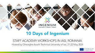 INGENIUM Staff Academy: Threshold Concepts & Mistake-Driven Learning - N. Kuipers, Romania 05/2024