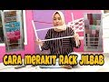 #amazingrack #hijab Cara mudah merakit rak jilbab kerudung amazing rack