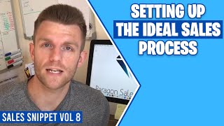 Sales Snippet Vol8. Setting Up The Ideal Sales Process.