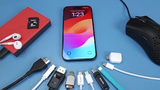 Testing Devices with the iPhone 15 Pro USB-C Port. Limitations?