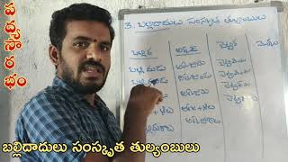 బాలవ్యాకరణం# ఆచ్ఛికపరిచ్ఛేదం# సూత్రాలు 1-11 పద్యసౌరభం# padyasourabham# 9959525955# Telugu grammar#