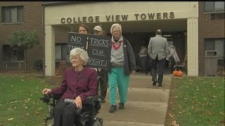 Seniors protest in Grove City over budge stalemate