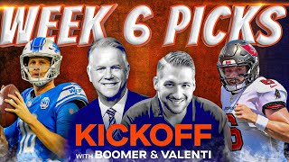 Boomer & Valenti's Explosive Week 6 Picks!