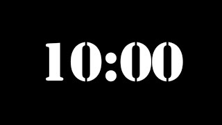 10 Minute Timer | 600 Second Timer | 10 Minute Countdown