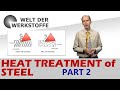 Material Science, Heat Treatment of Steel, Part 2