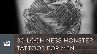 30 Loch Ness Monster Tattoos For Men