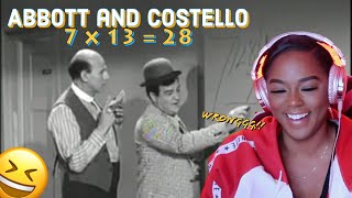 Too Clever!! LOL!! Abbott & Costello 7 x 13 = 28 {Reaction} | ImStillAsia
