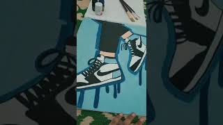 Shoes painting || BabyQueen arts || Drawing
