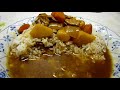 cold curry暑い夏 残ったカレーで冷たいカレーライスを作る