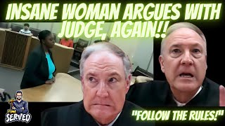 Judge Stevens Furious! Unleashed - She Breaks All The Rules After Getting Off Ea