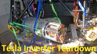 Tesla Inverter Teardown - Documenting my Tesla model S inverter teardown
