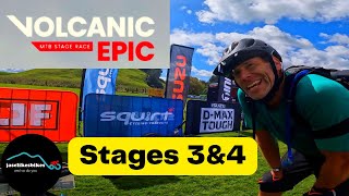 Volcanic Epic Mountain Bike Stage  Race 3 and 4 - Mechanicals and even some Running!