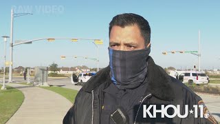 HCSO: Alleged burglar ejected from vehicle during chase in Cypress